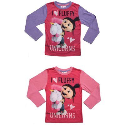 Minions, Agnes gru, Fluffy, t-shirt (Lila)