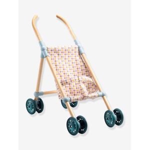 Silla de paseo de madera Little Cubes - DJECO rosa