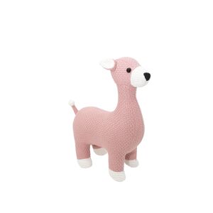 Crochetts Peluche ciervo maxi de algodón 100% rosa 73X33X88 cm