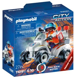 Playmobil City Action Speed Quad rescate sanitario 71091