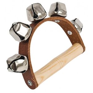 Fuzeau Instrumento musical  Corona madera 5 cascabeles