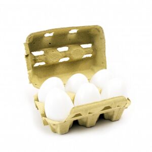 Lap Huevera de juguete 6 huevos