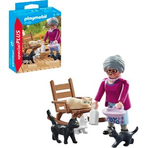 Playmobil Special Plus Abuela con gatos 71172