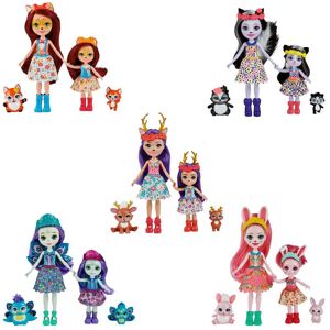 Mattel Enchantimals muñecas con hermana surtidas