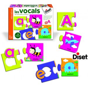 Diset Juego didáctico  Las vocales