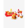 Pack de bandeja para hamburguesa - ECOIFFIER rojo