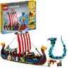 LEGO® Creator Barco Vikingo y Serpiente Midgard 31132