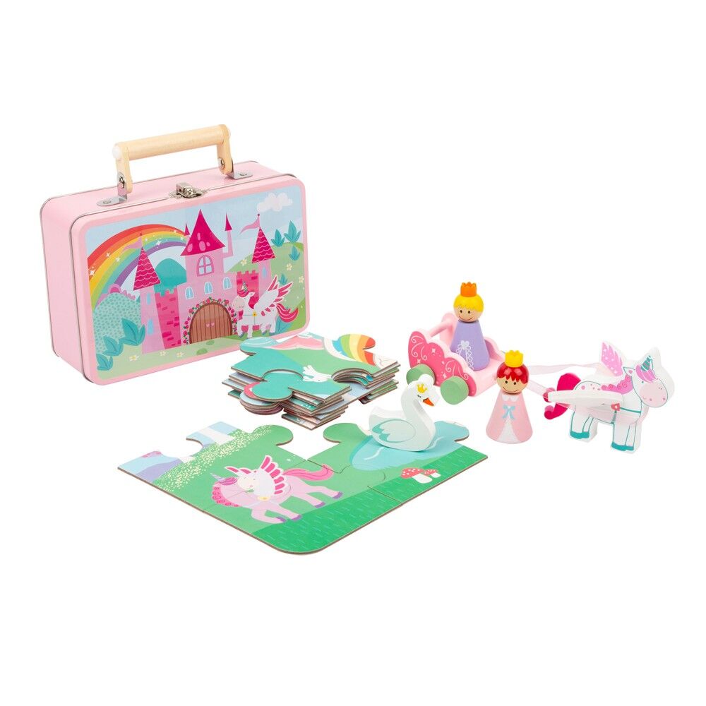 Maletín puzzle unicornio