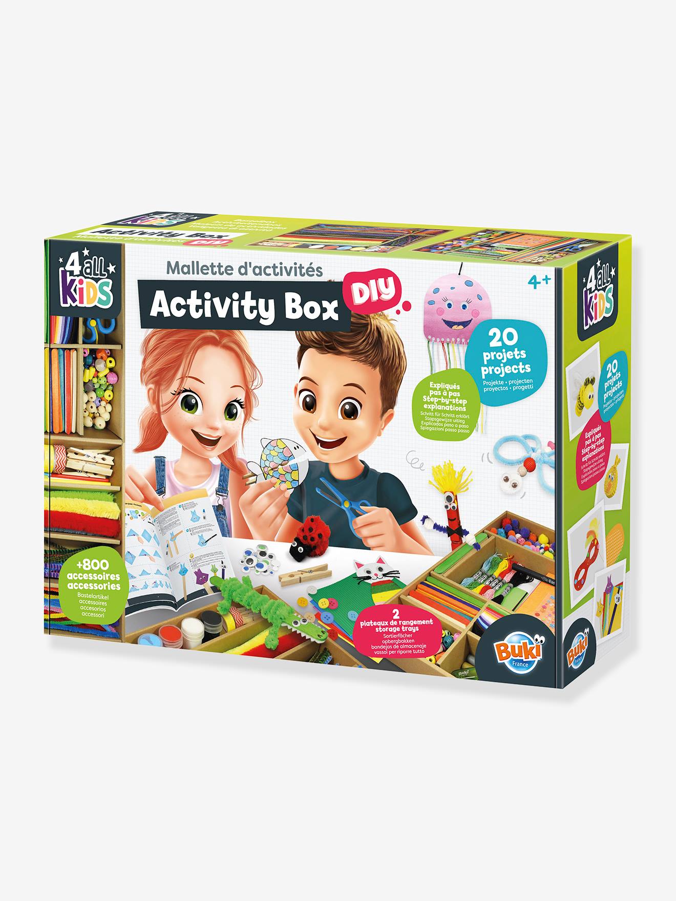 BUKI Maletín de actividades - TAF TOYS multicolor