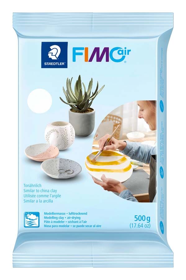 FIMO Pasta moldear  Air Basic blanco 500g