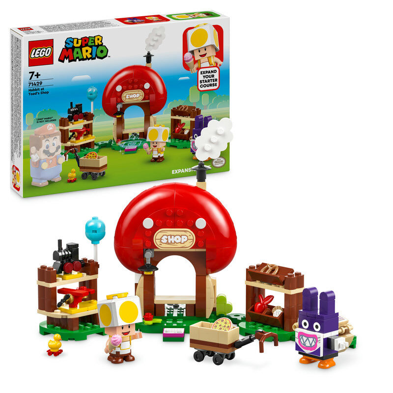 LEGO® Super Mario Set de Expansión: Caco Gazapo en la tienda de Toad 71429