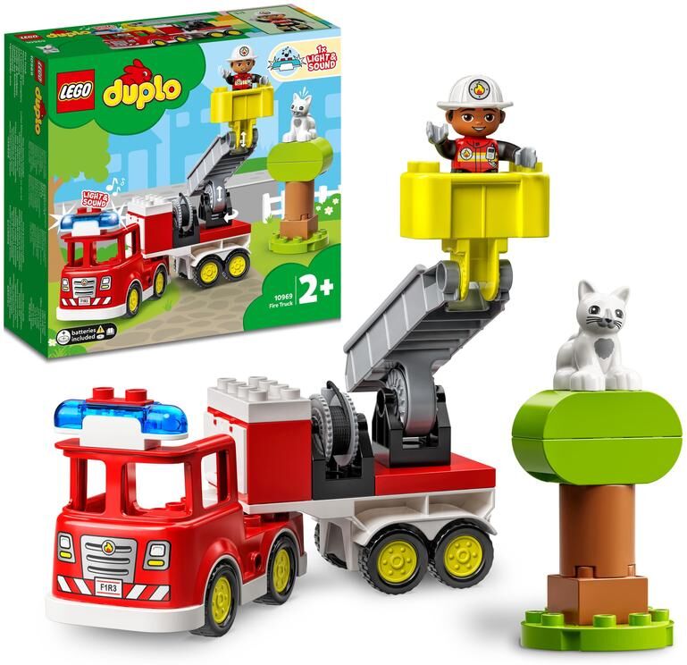 LEGO® Duplo Camión de Bomberos con Luces y Sirena 10969