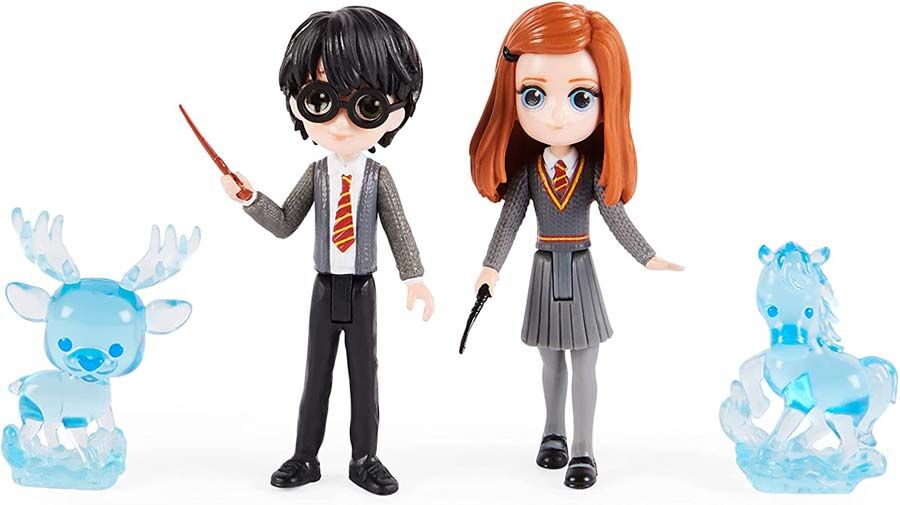 Spin Master Harry Potter Friendship Set: 2 Muñecos Harry Potter y Ginny Weasley 7cm