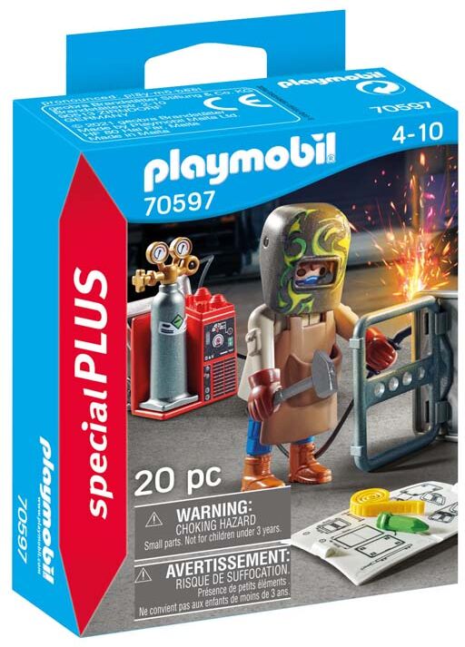 Playmobil Special Plus Soldador con equipo 70597