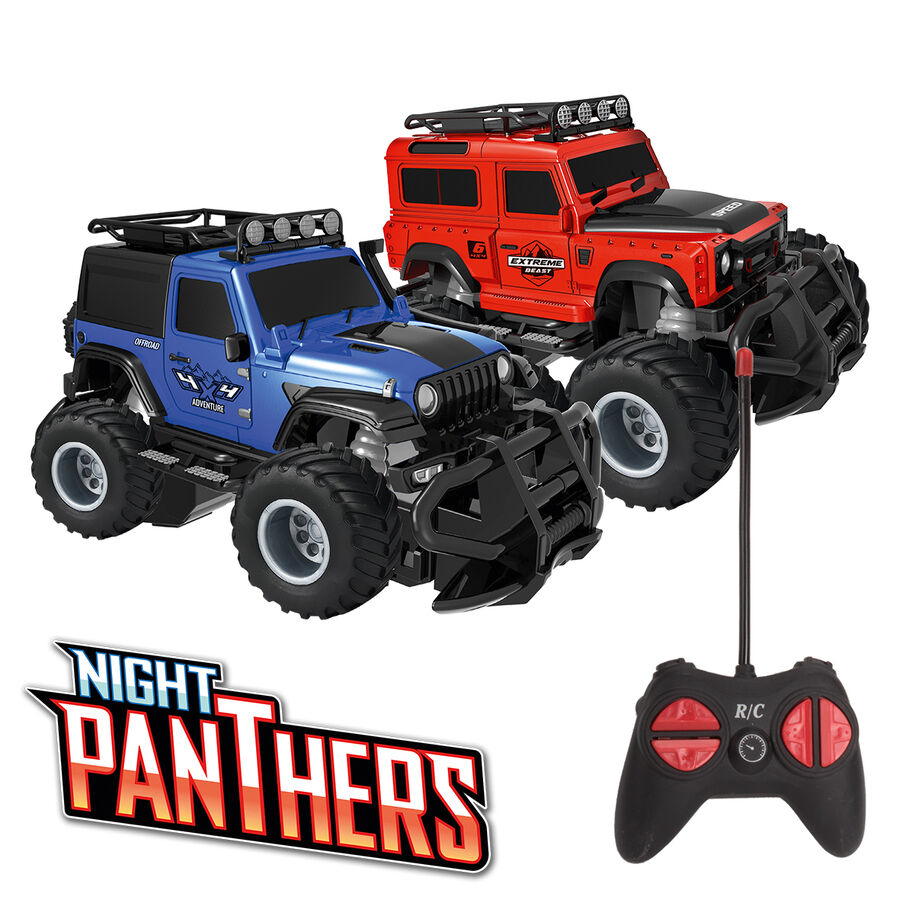 Xtrem Raiders Coche radiocontrol Night Panthers. Modelo surtido