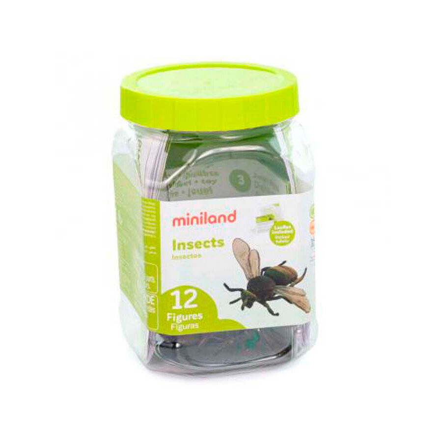 Miniland Insectos 12 unidades