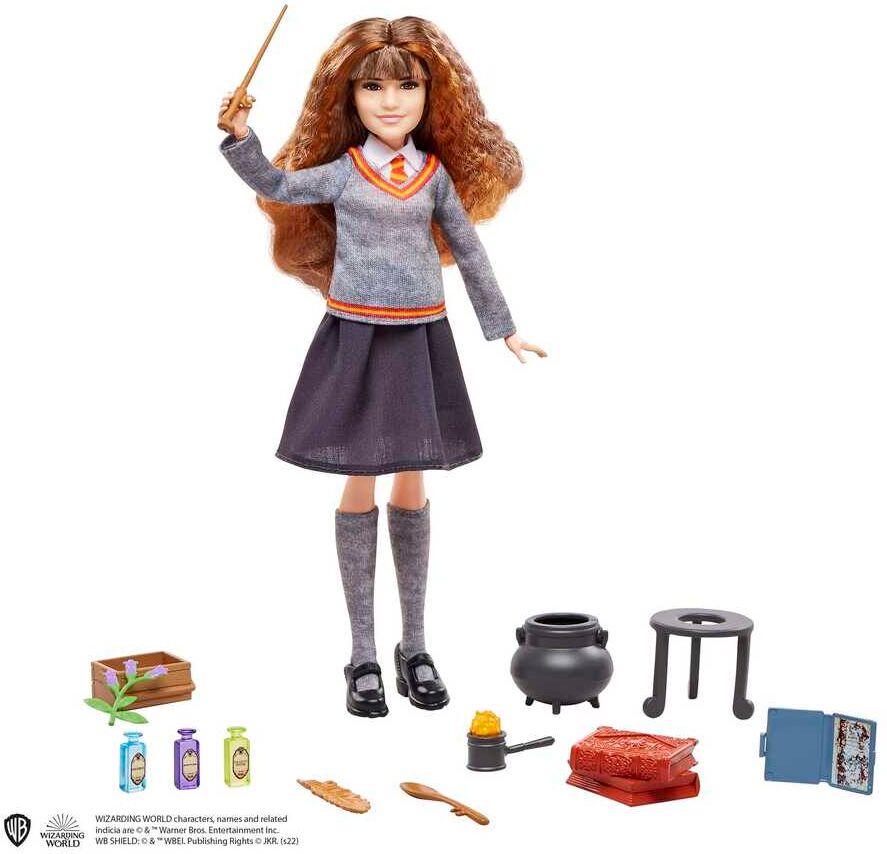 Mattel Muñeca Hermione y sus pócimas Harry Potter