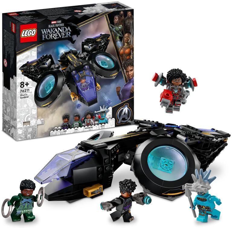 LEGO® Marvel Sunbird de Shuri 76211