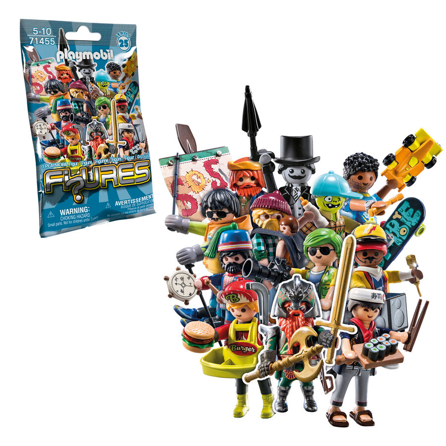 Playmobil Figuras Caja Azul S25 71455