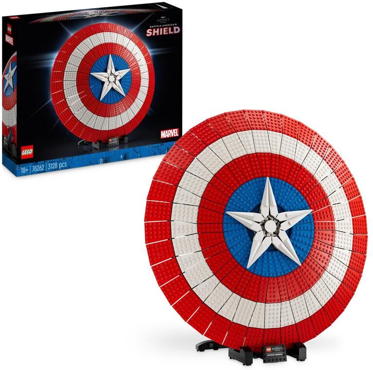 LEGO® Marvel Set Escudo del Capitán América 76262