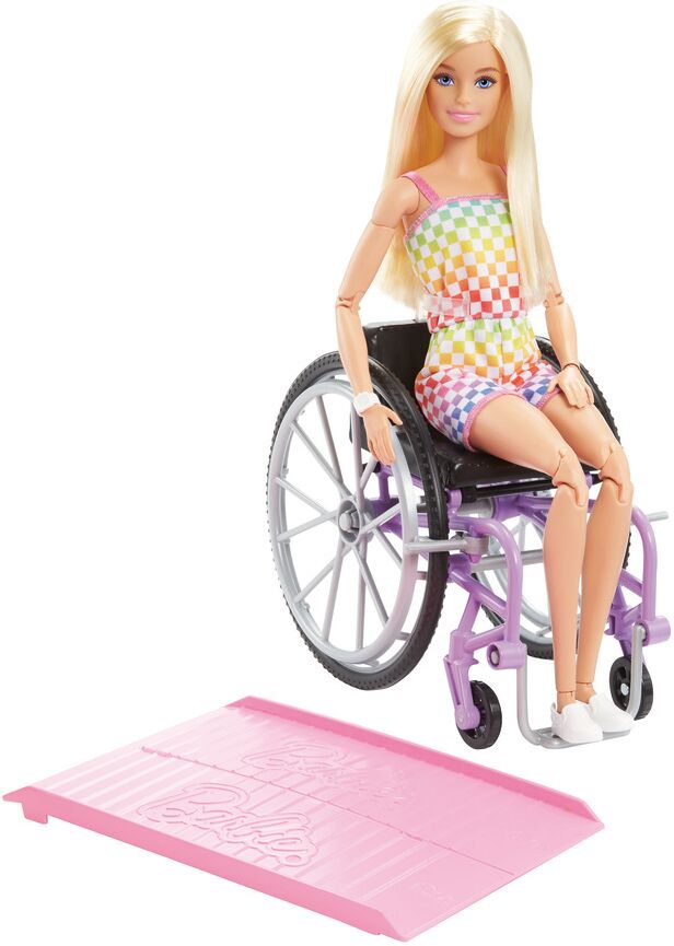 Barbie Fashion con silla de ruedas