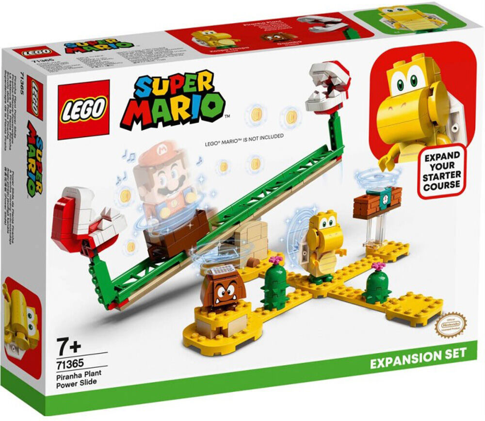 LEGO® Super Mario Expansión Derrape de la planta piraña 71365