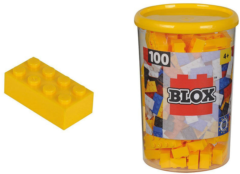 Goula Juego de construcción  Blox-puede 100 bloques amarillo