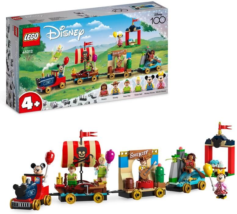 LEGO® Disney Tren Homenaje a Disney 43212