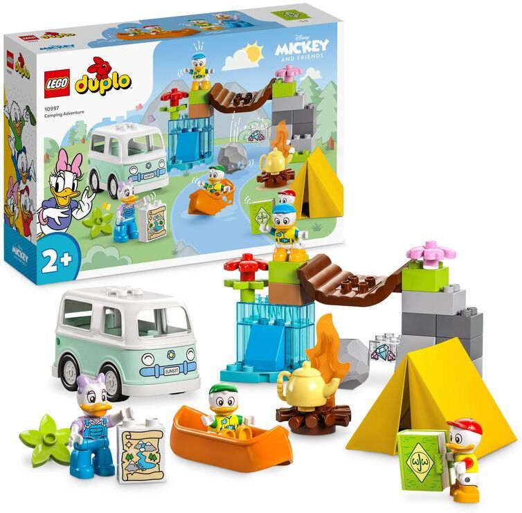 LEGO® Disney Mickey y sus Amigos Aventura Campestre con Canoa 10997