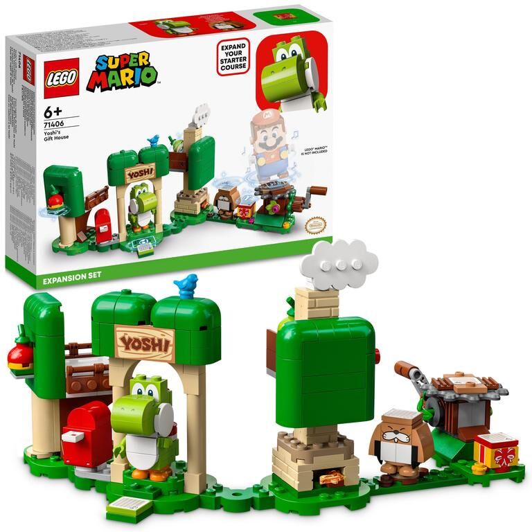 LEGO® Super Mario Set de Expansión: Casa-regalo de Yoshi 71406