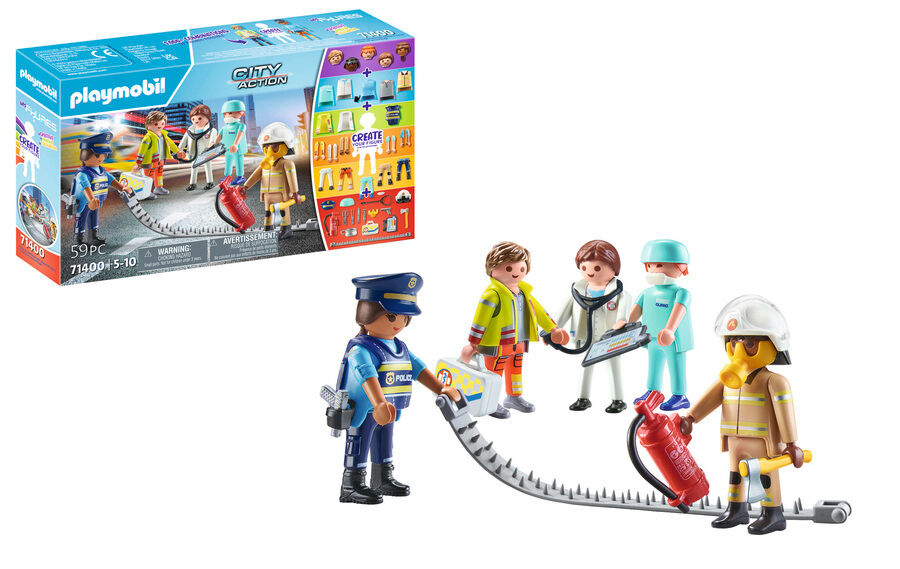 Playmobil My Figures Equipo de Rescate71400