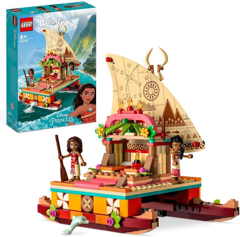 LEGO® Disney Princess Barco Aventurero de Vaiana 43210