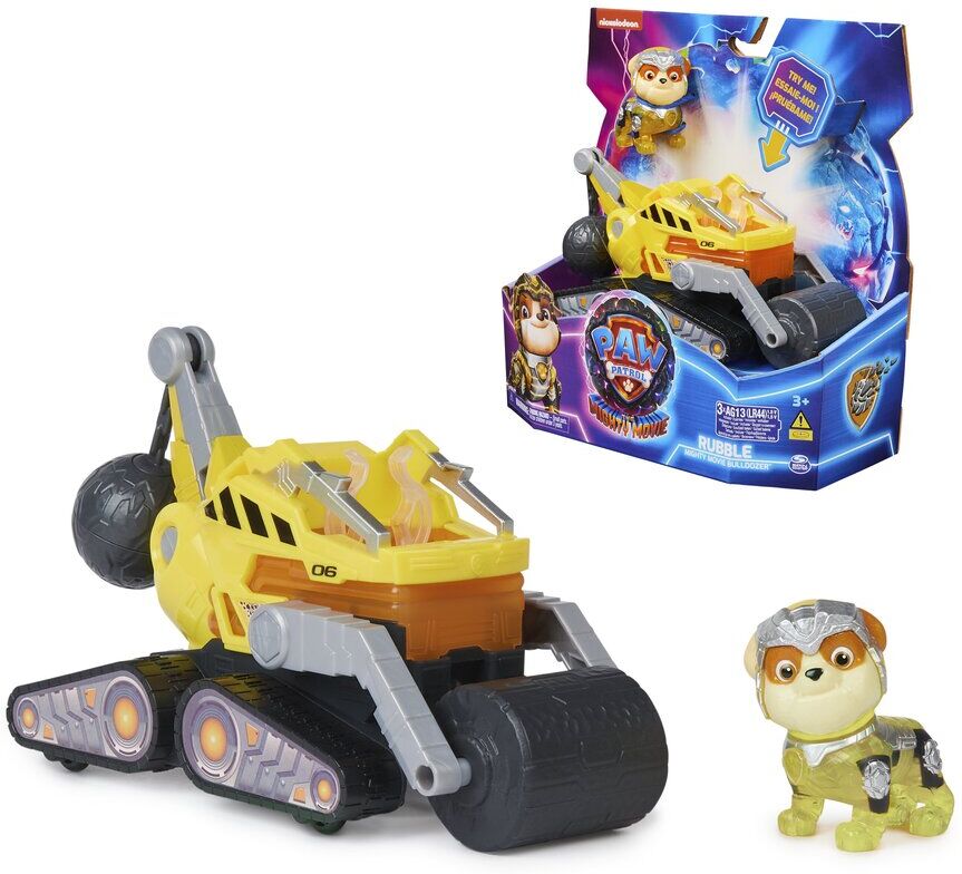 Spin Master Paw Patrol mighty vehículo Rubble