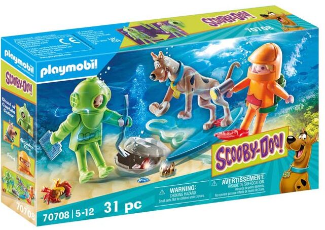 Playmobil Scooby Doo Aventura ghost diver 70708