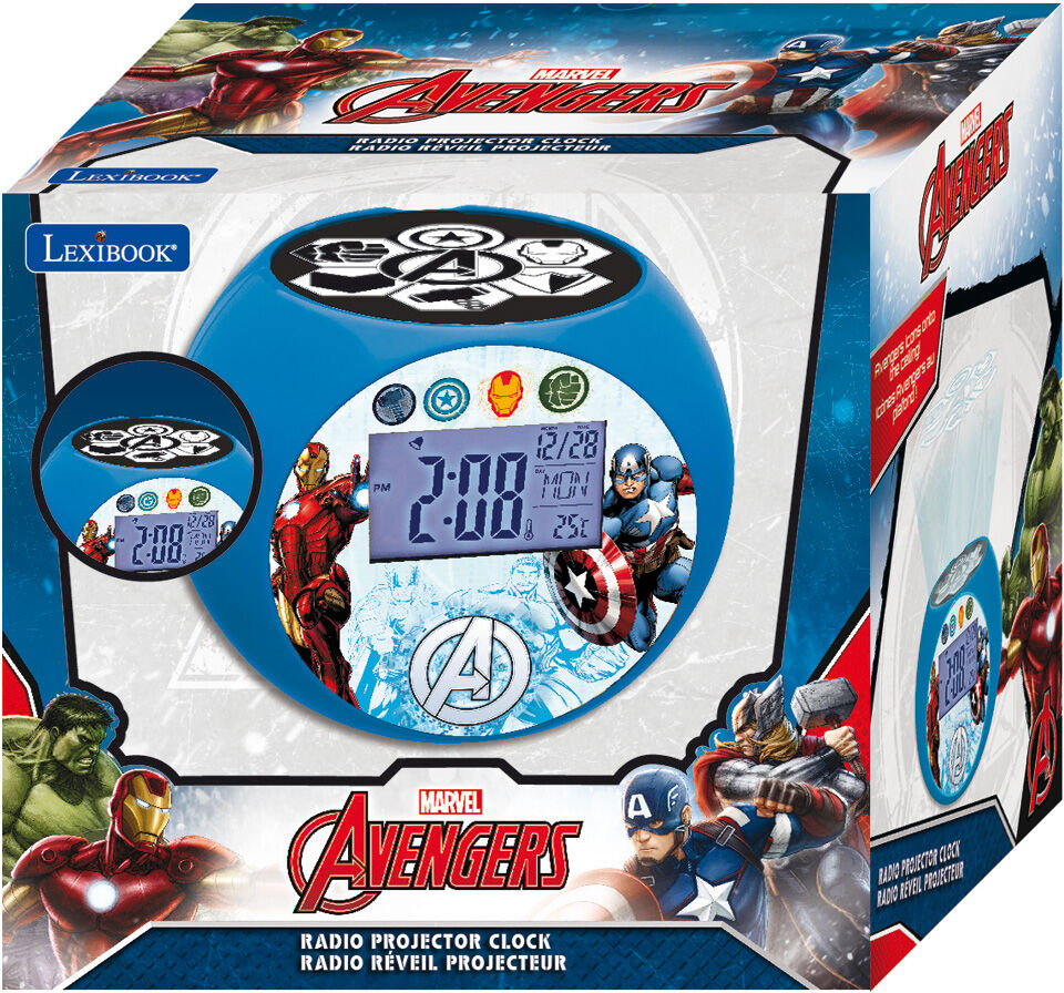 Marvel Avengers Reloj Proyector