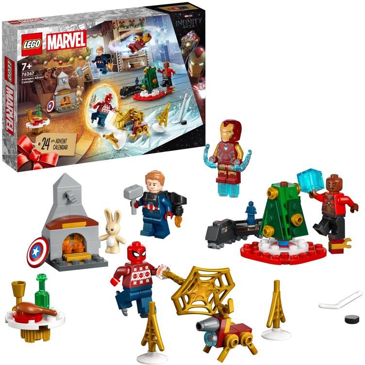 LEGO® Marvel Calendario de Adviento de Los Vengadores 2023 76267