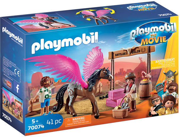 Playmobil The Movie María y caballo con alas 70074