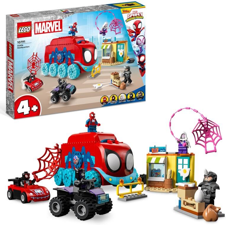 LEGO® Marvel Base Móvil del Equipo Spidey 10791