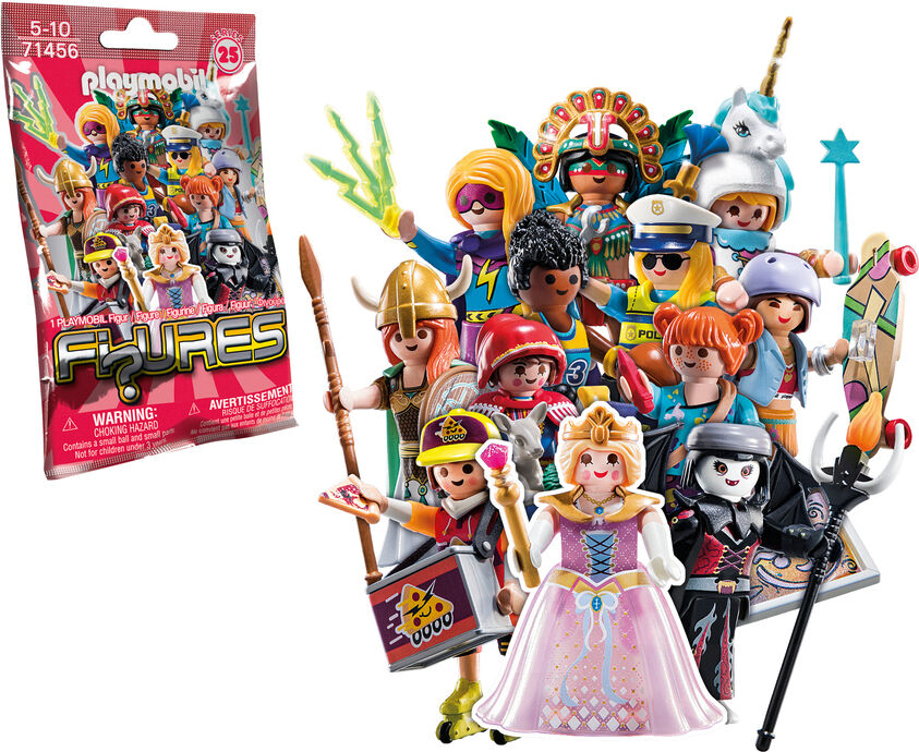 Playmobil Figuras Caja Rosa S25 71456