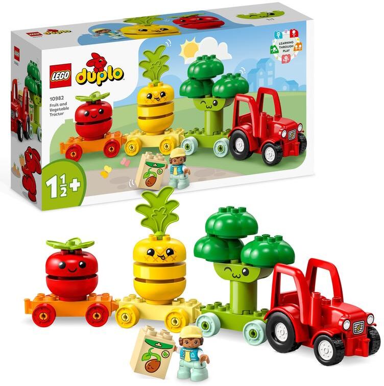 LEGO® DUPLO My First Tractor de Frutas y Verduras 10982