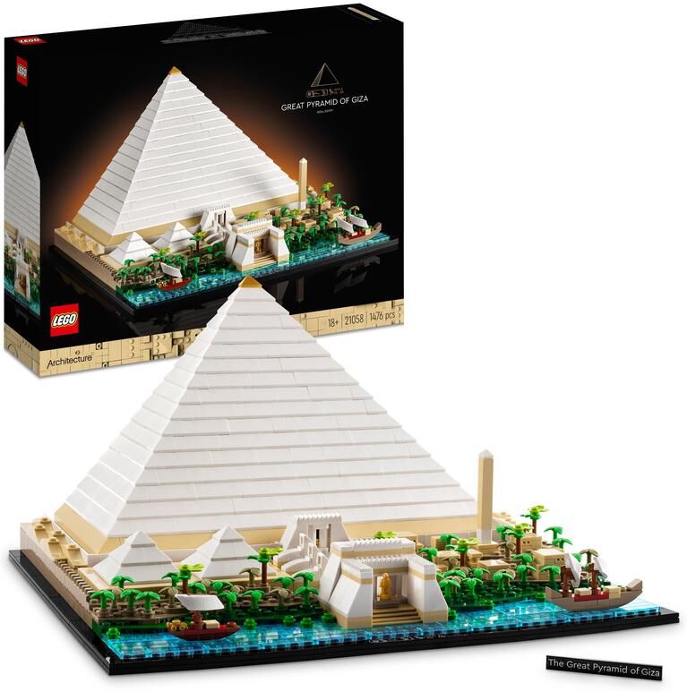 LEGO® Architecture Gran Pirámide de Guiza 21058