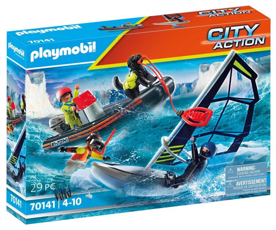 Playmobil City Action Rescate polar con bote  70141