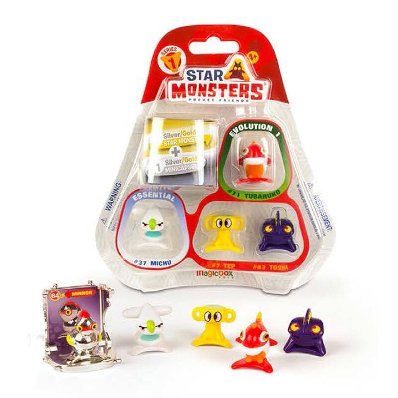 Marca Figuras Star Monsters Blister pack