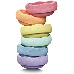 Stapelstein® - Original rainbow pastel, multicolor (set de 6)