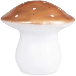 Lampe grand champignon cuivré