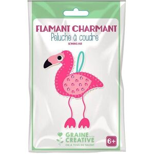 Kit peluche à coudre - Flamant Charmant - Publicité