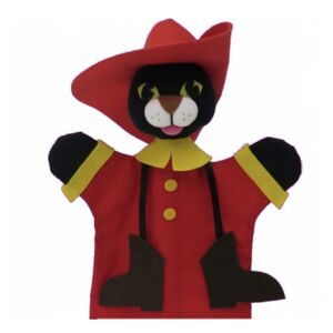 Marionnette Chat Botte 32 cm