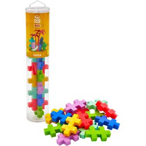 Jeu de construction PLUS PLUS - Tube BIG Tropical - 15 Pcs - PP3431