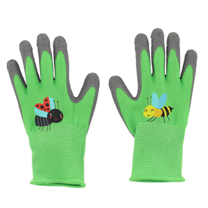 Gants de jardin pour enfant  - Motif insectes