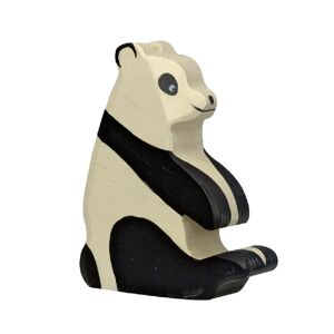 Panda Figurine Holtztiger Panda assis